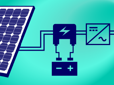 Virtual Lab: Small-Scale PV Systems with Electrical Storage